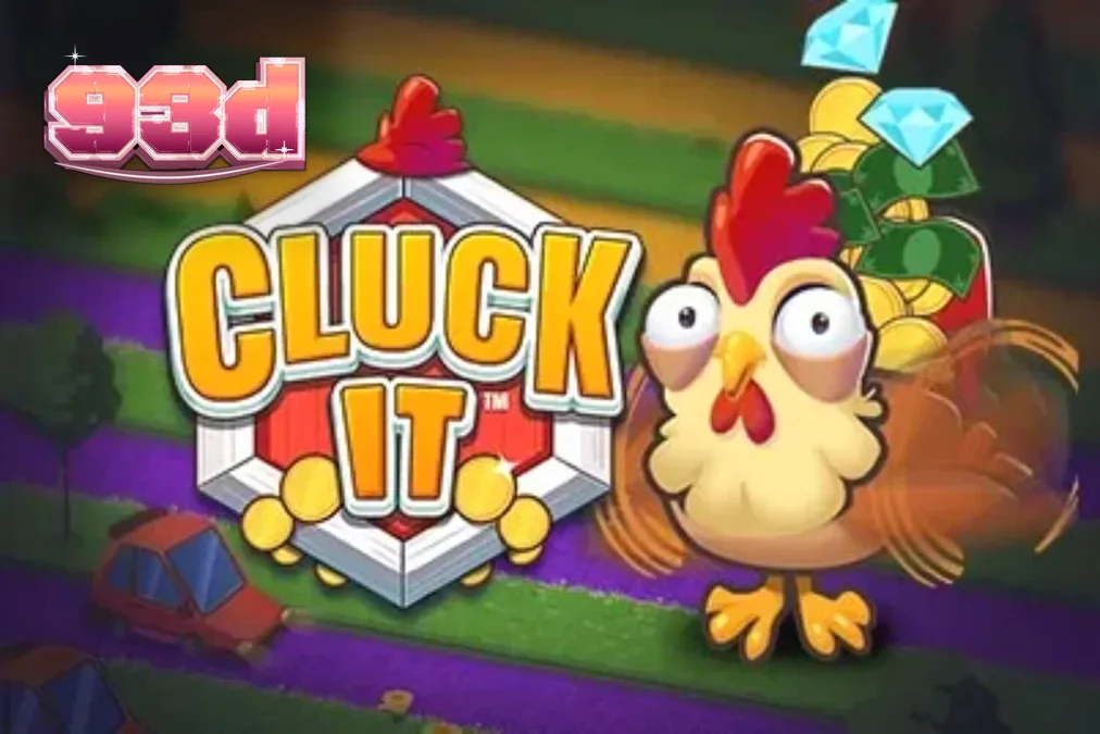 Interface do jogo Cluck It com galinha e multiplicadores
